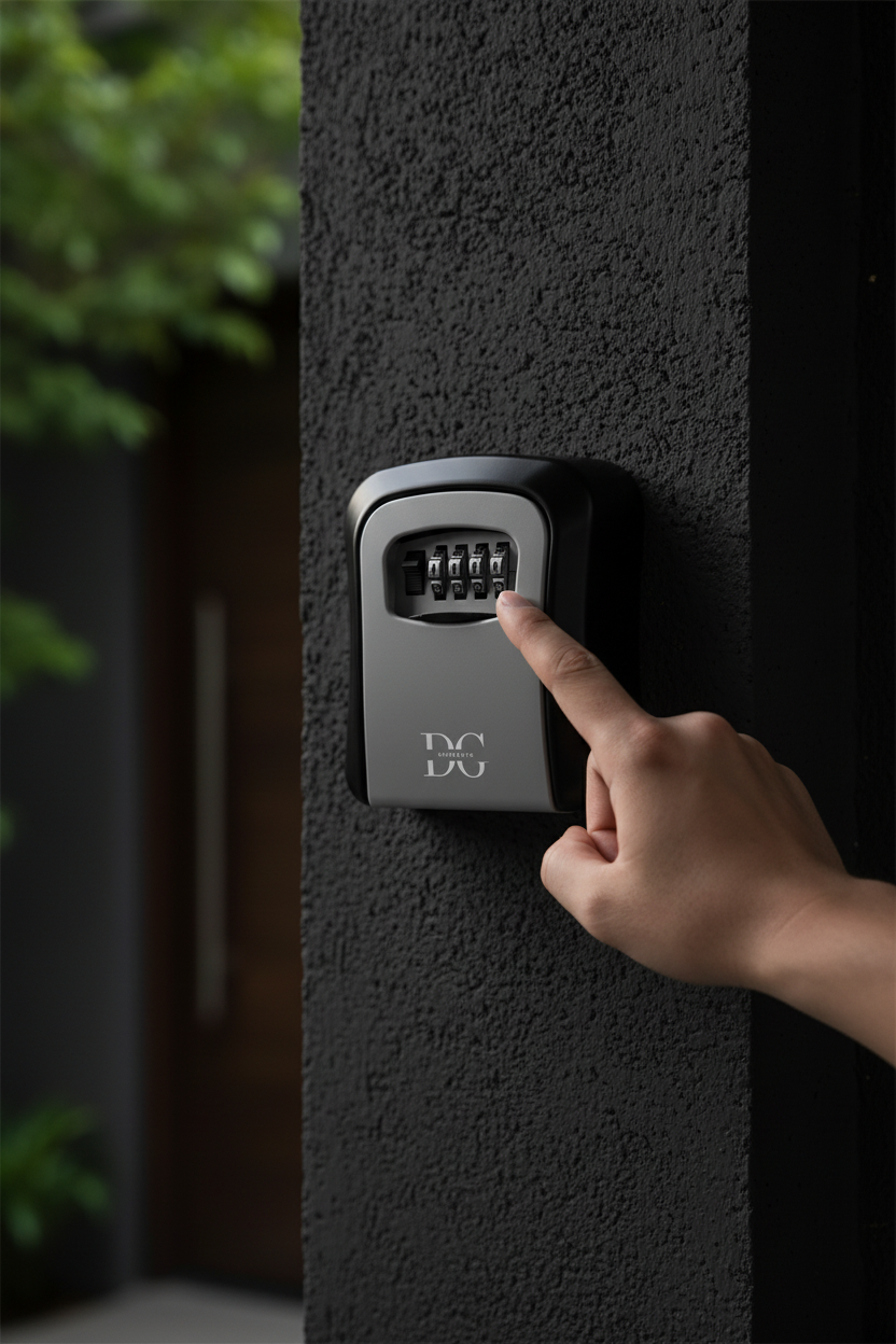 Hero Lifestyle – Grey Key Safe